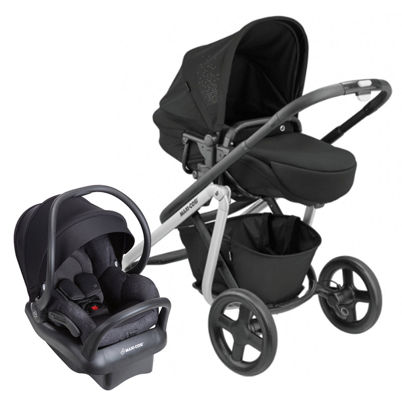 Coche travel system Lila Nomad black/mico max, Maxi-Cosi