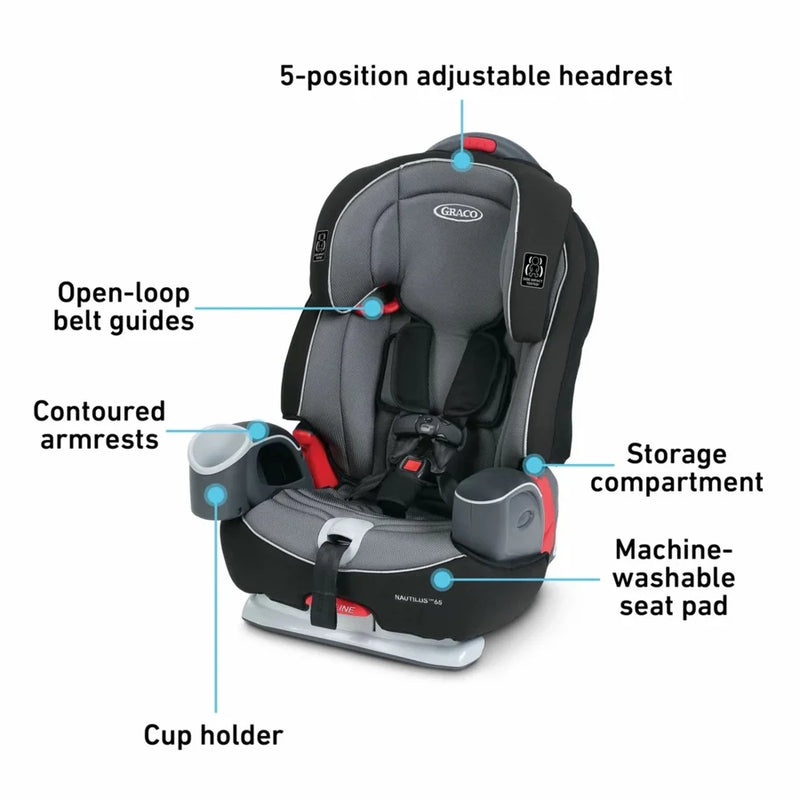 Silla de Auto Butaca Nautilus 65 Bravo, Graco