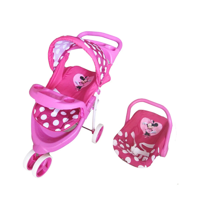 Juguete Muñeca Cochecito Travel jogger Minnie