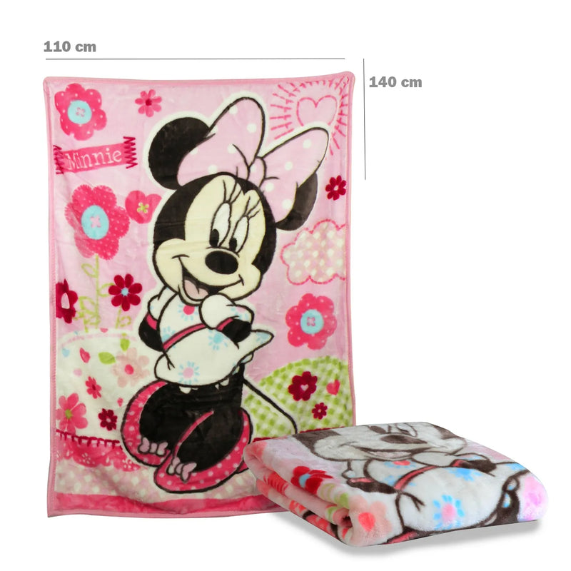 Cobertor Cuna Minnie Rosado