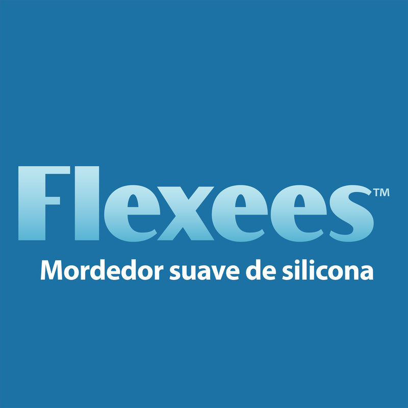 Mordedor flexible y suave 3M+, Conejo Rosado, Dr.Brown&