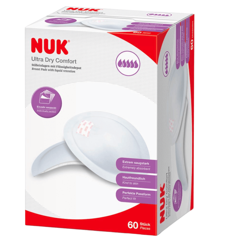 Absorbentes de leche NUK (60 unidades) - KIDSCLUB Tienda ONLINE