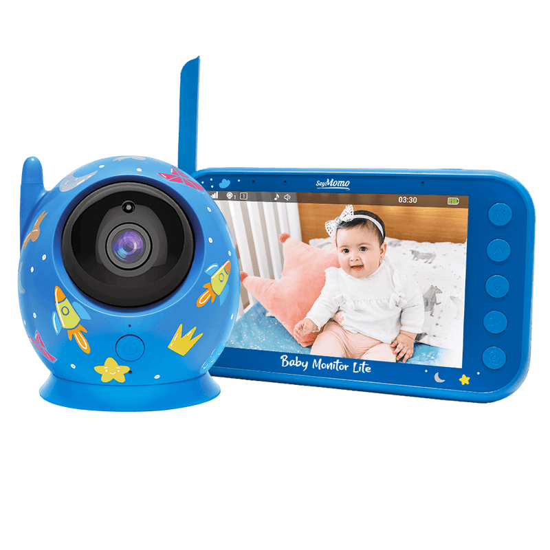 Baby Monitor Lite Azul - Pantalla 4,3, SoyMomo - KIDSCLUB Tienda ONLINE