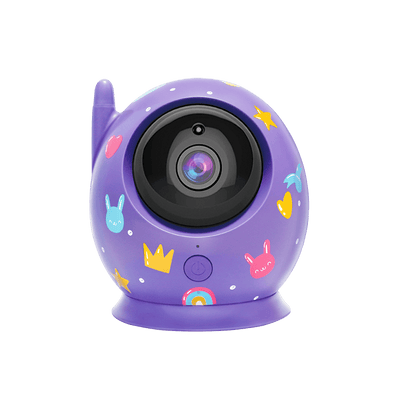 Baby Monitor Lite Morado - Pantalla 4,3, SoyMomo - KIDSCLUB Tienda ONLINE