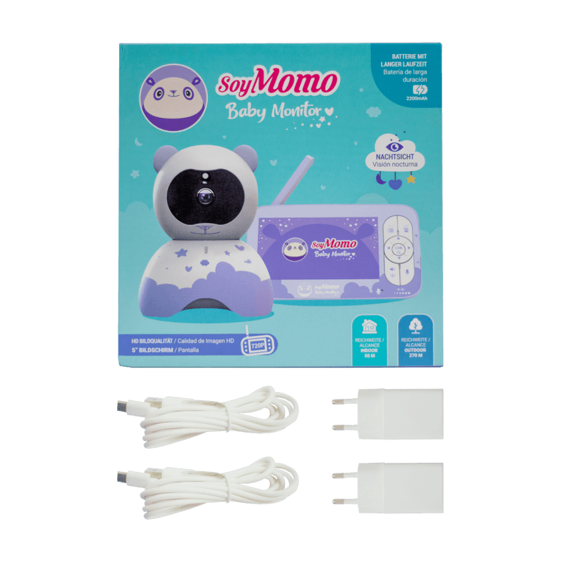 Baby Monitor Pro 1.0 V2m, SoyMomo - KIDSCLUB Tienda ONLINE