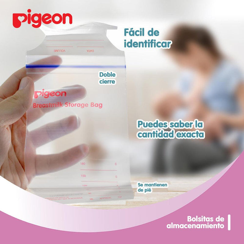 PIGEON BOLSA PARA ALMACENAMIENTO DE LECHE MATERNA - KIDSCLUB Tienda ONLINE