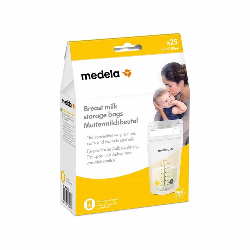 Bolsas Para Leche Materna 25 Unid, Medela - KIDSCLUB Tienda ONLINE