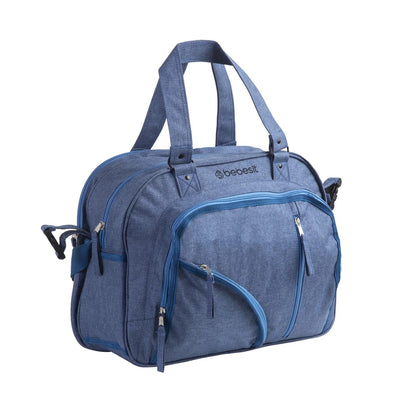 Bolso Maternal Azul Mela, Bebesit - KIDSCLUB Tienda ONLINE