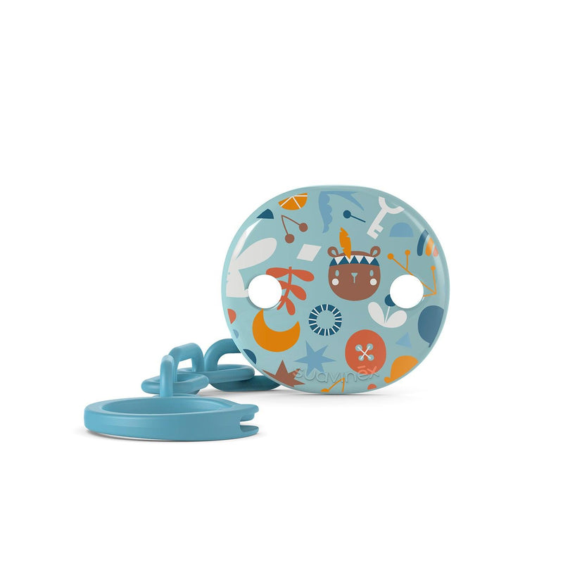 Broche pinza con cinta Forest Azul, Suavinex - KIDSCLUB Tienda ONLINE