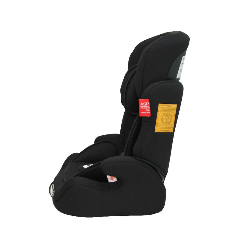 Butaca 9 a 36 KG negro RS-3820-4, Bebeglo - KIDSCLUB Tienda ONLINE