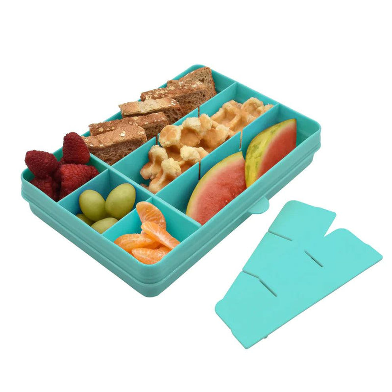 Caja Contenedora para snack Azul, Melii - KIDSCLUB Tienda ONLINE