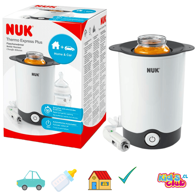 Calienta Mamadera Nuk Thermo Express Plus (home & Car) - KIDSCLUB Tienda ONLINE