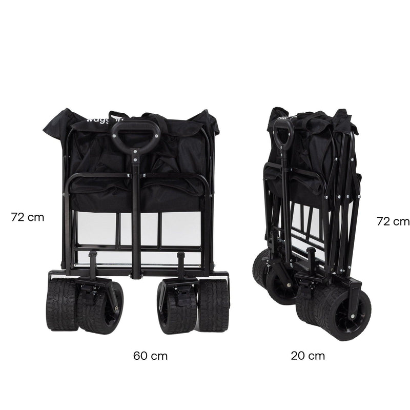 Carro de arrastre Wagon Negro, Bebesit - KIDSCLUB Tienda ONLINE