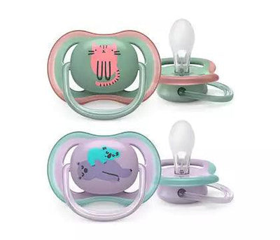 Chupete Ultra Air 6-18 Gato Koala 2 unds. Philips Avent - KIDSCLUB Tienda ONLINE