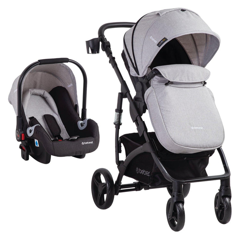 Coche Cuna travel system Explorer LX Gris - KIDSCLUB Tienda ONLINE