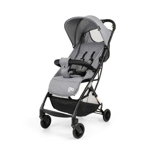 Coche de paseo Go gris, BBpro - KIDSCLUB Tienda ONLINE