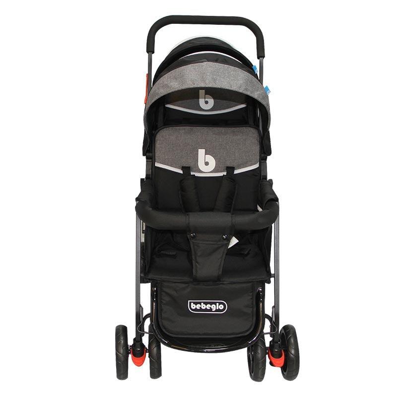 Coche Doble Duo Pix Negro RS-13300-3, Bebeglo - KIDSCLUB Tienda ONLINE