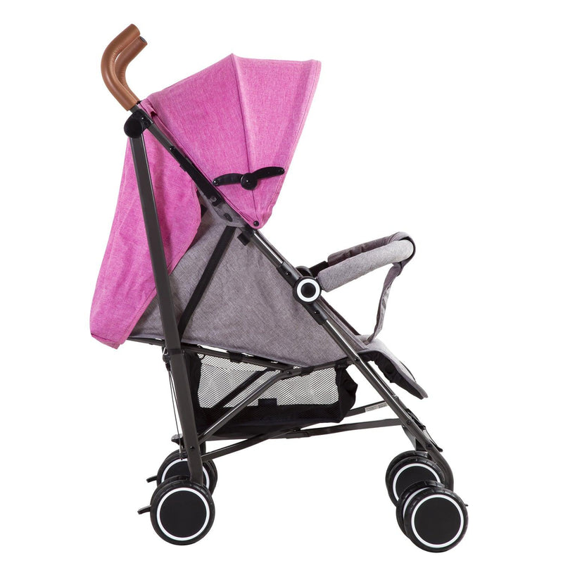 Coche Paragua Clap - Melange Rosado, Bebesit - KIDSCLUB Tienda ONLINE