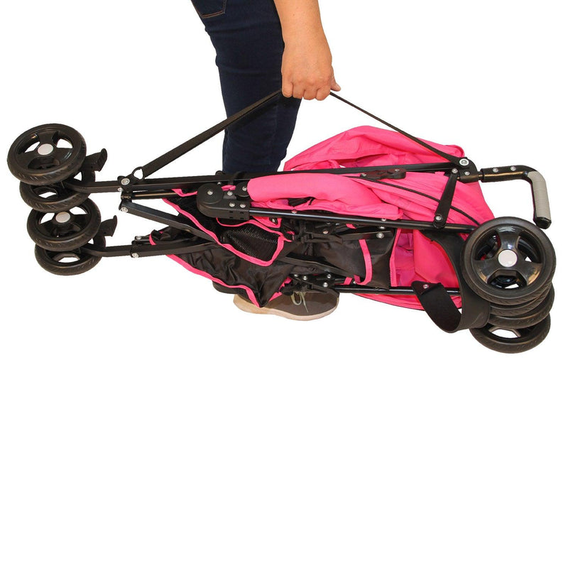 Coche paraguas Fucsia RS-1396-2, Bebeglo - KIDSCLUB Tienda ONLINE