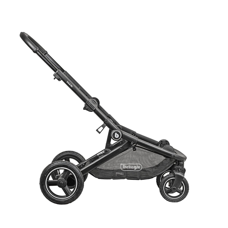 Coche Paseo Doble Dueto Bebeglo RS-13310-1 Gris - KIDSCLUB Tienda ONLINE