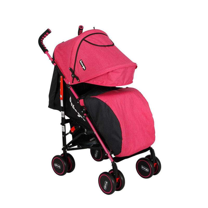 Coche Paseo Fucsia RS-1380L-5, Bebeglo - KIDSCLUB Tienda ONLINE