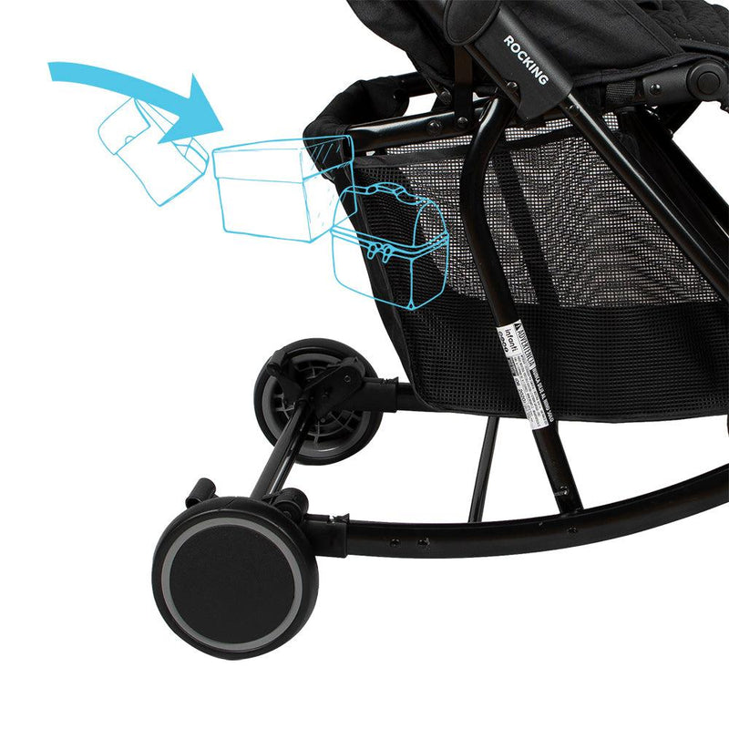 Coche paseo rocking black, Infanti - KIDSCLUB Tienda ONLINE