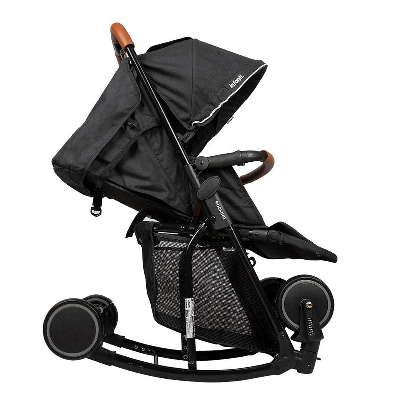 Coche paseo rocking black, Infanti - KIDSCLUB Tienda ONLINE