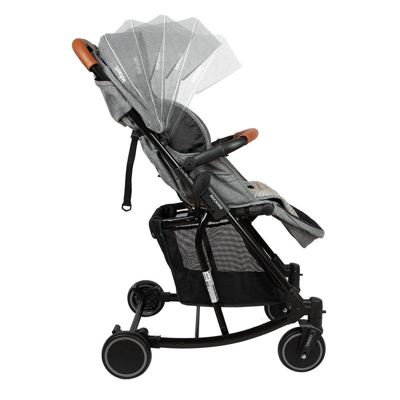 Coche paseo rocking grey, Infanti - KIDSCLUB Tienda ONLINE