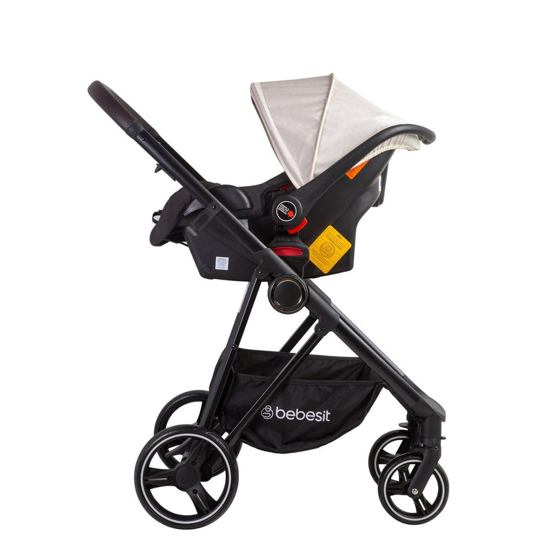 Coche Travel System Cosmos Beige - KIDSCLUB Tienda ONLINE