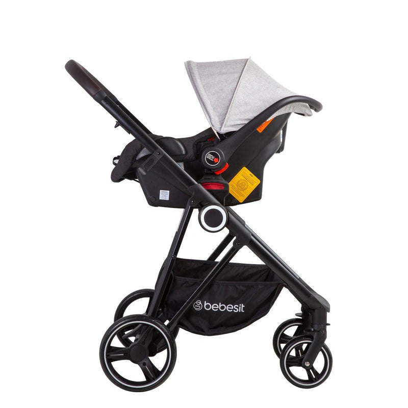 Coche Travel System Cosmos Gris - KIDSCLUB Tienda ONLINE