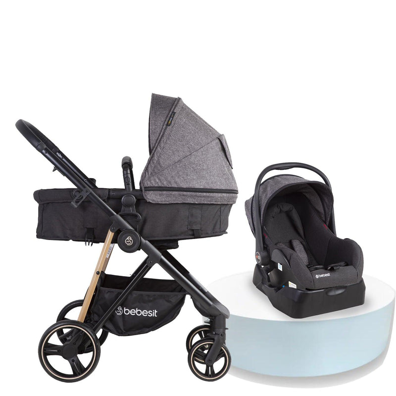 Coche Travel System Cosmos Negro - KIDSCLUB Tienda ONLINE