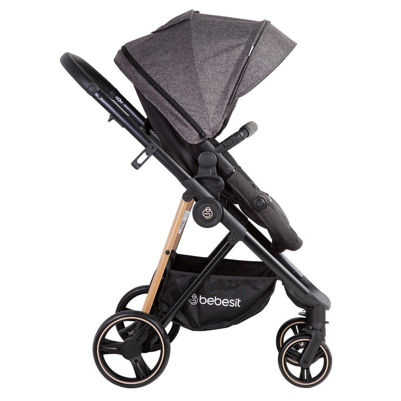 Coche Travel System Cosmos Negro - KIDSCLUB Tienda ONLINE