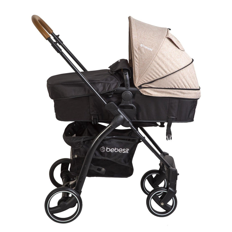 Coche Travel System Fénix Beige - KIDSCLUB Tienda ONLINE