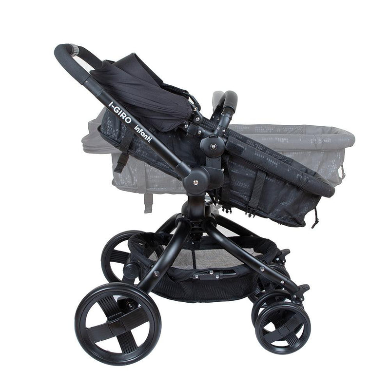 Coche travel system i-giro bright black, Infanti - KIDSCLUB Tienda ONLINE