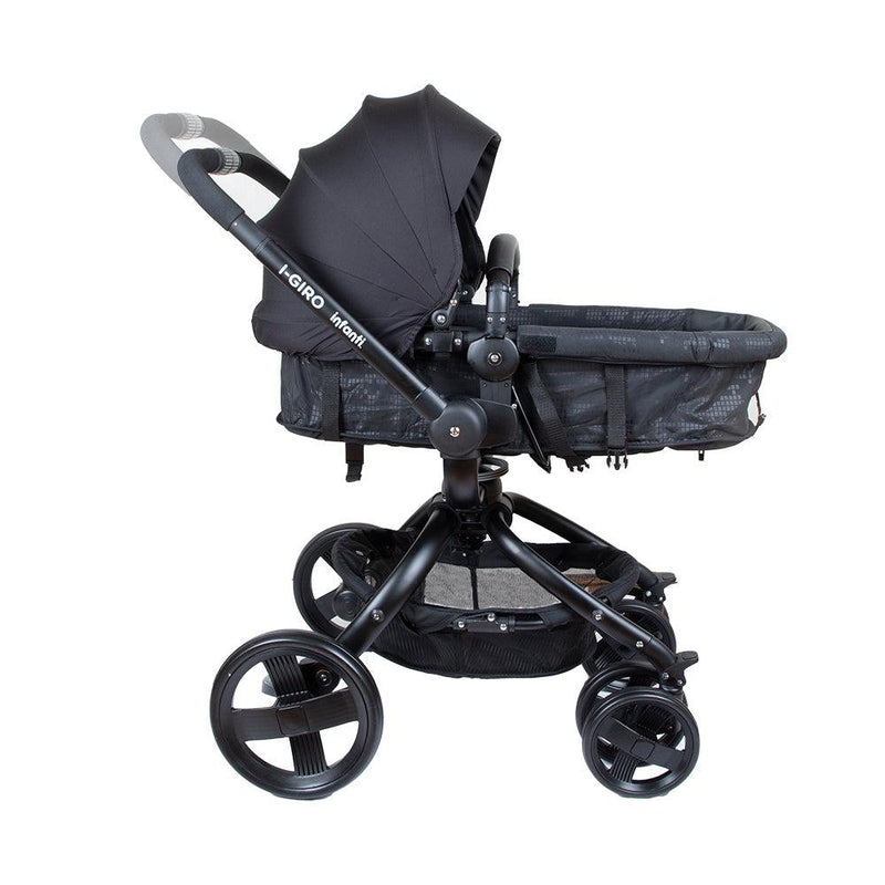 Coche travel system i-giro bright black, Infanti - KIDSCLUB Tienda ONLINE