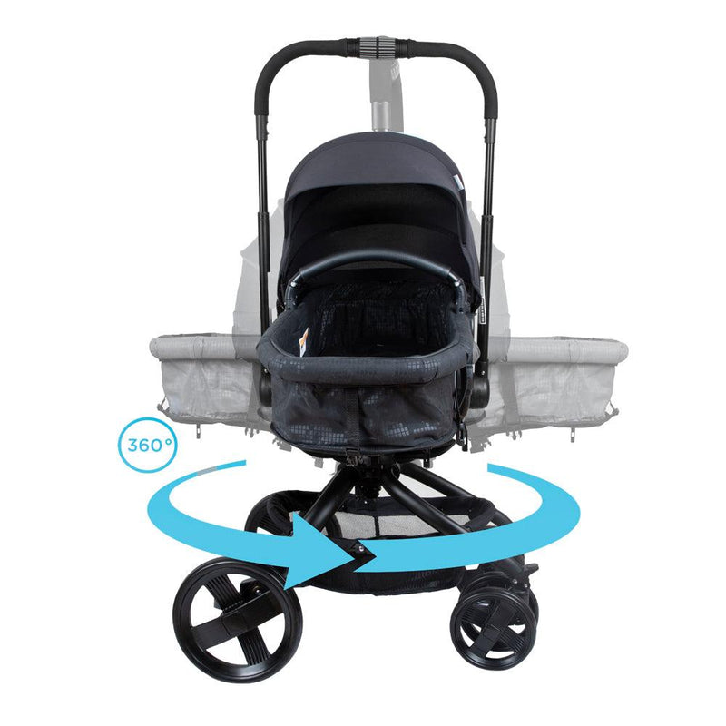 Coche travel system i-giro bright black, Infanti - KIDSCLUB Tienda ONLINE