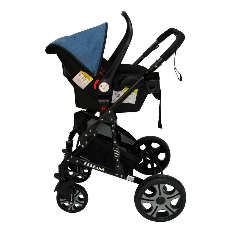 Coche travel system Orleans Azul Rey RS-13650-7, Bebeglo - KIDSCLUB Tienda ONLINE