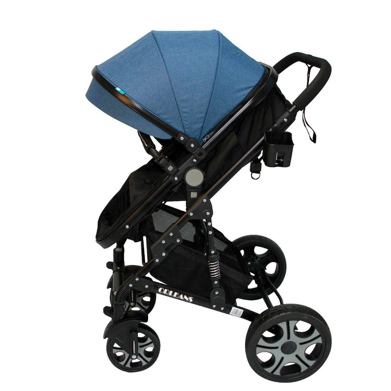 Coche travel system Orleans Azul Rey RS-13650-7, Bebeglo - KIDSCLUB Tienda ONLINE