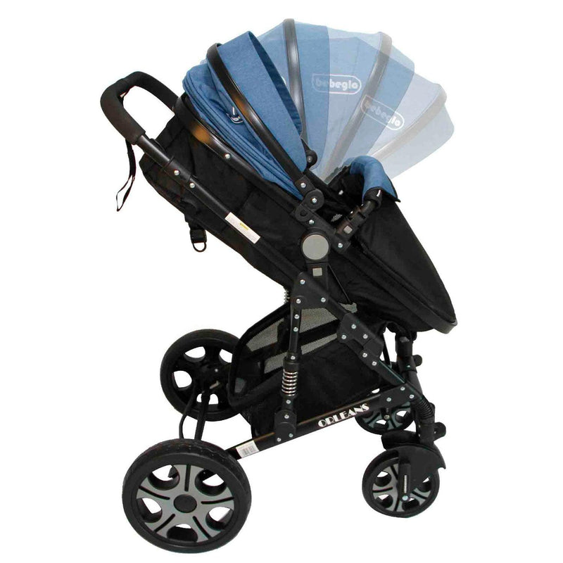 Coche travel system Orleans Azul Rey RS-13650-7, Bebeglo - KIDSCLUB Tienda ONLINE