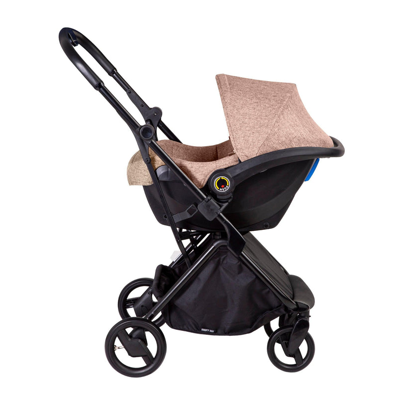 Coche Travel System Swift 360 Beige - KIDSCLUB Tienda ONLINE