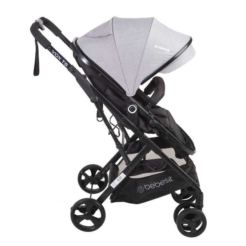 Coche Travel System Vox Gris, Bebesit - KIDSCLUB Tienda ONLINE