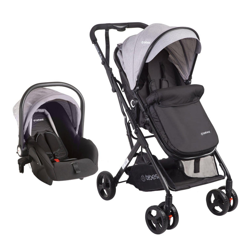 Coche Travel System Vox Gris, Bebesit - KIDSCLUB Tienda ONLINE