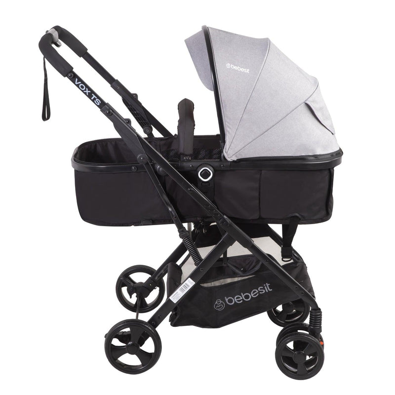 Coche Travel System Vox Gris, Bebesit - KIDSCLUB Tienda ONLINE