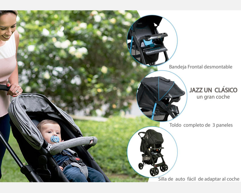 Coche Travel System Zoom Rojo, Bebesit - KIDSCLUB Tienda ONLINE