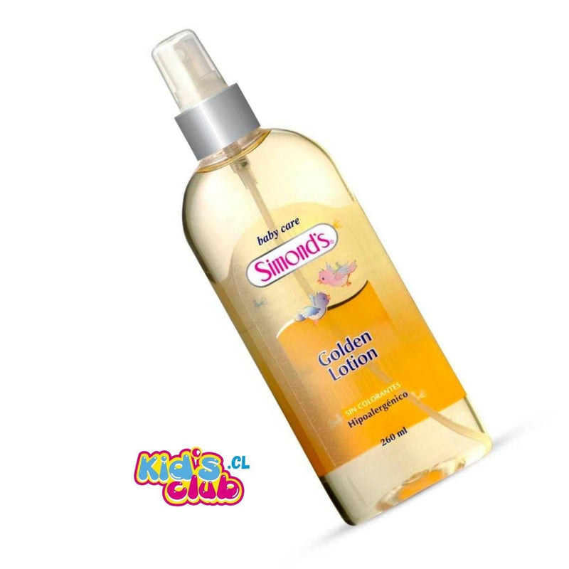 COLONIA SIMONDS Golden 260 ml. - KIDSCLUB Tienda ONLINE