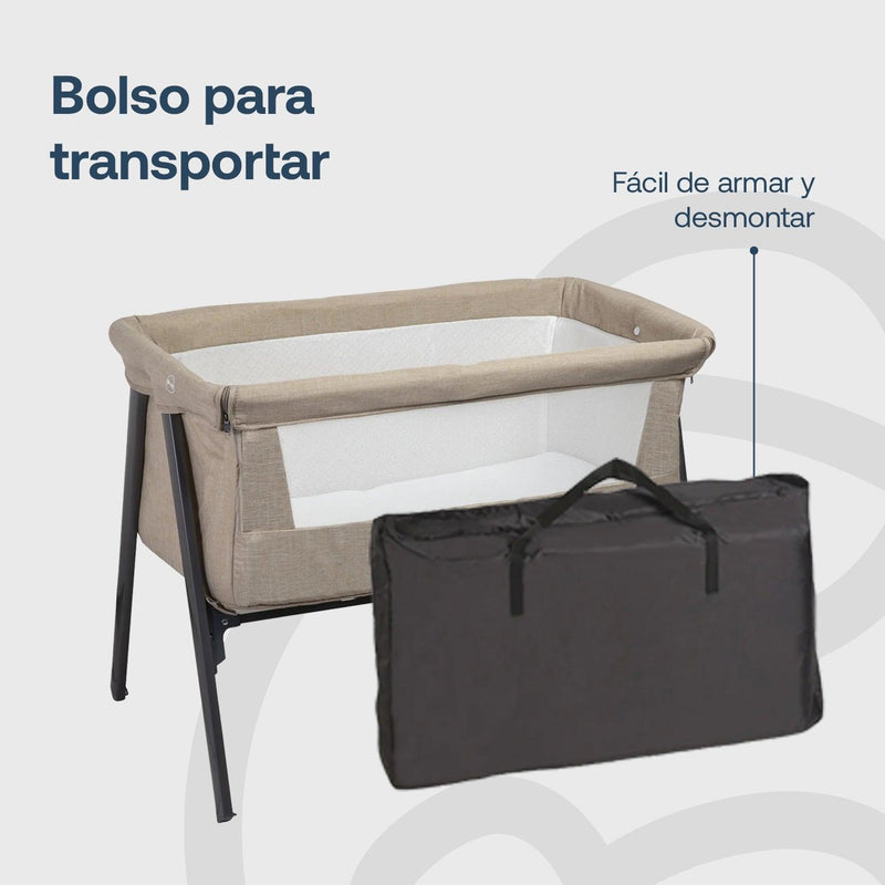 Cuna Colecho Easy Beige, Bebesit - KIDSCLUB Tienda ONLINE