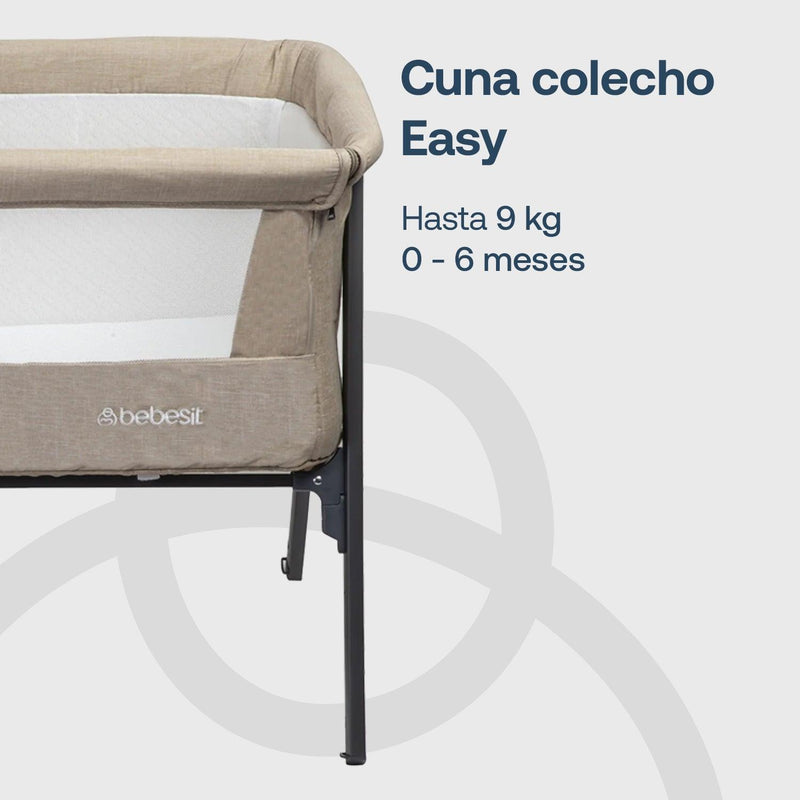 Cuna Colecho Easy Beige, Bebesit - KIDSCLUB Tienda ONLINE