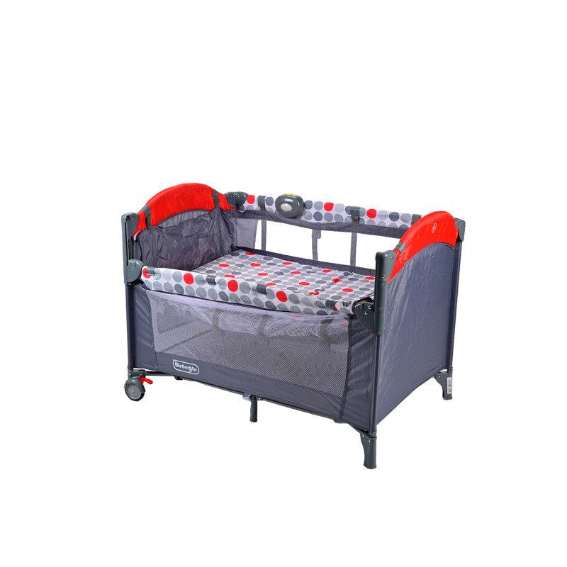 Cuna pack & play colecho rs-6195-3 rojo, Bebeglo - KIDSCLUB Tienda ONLINE