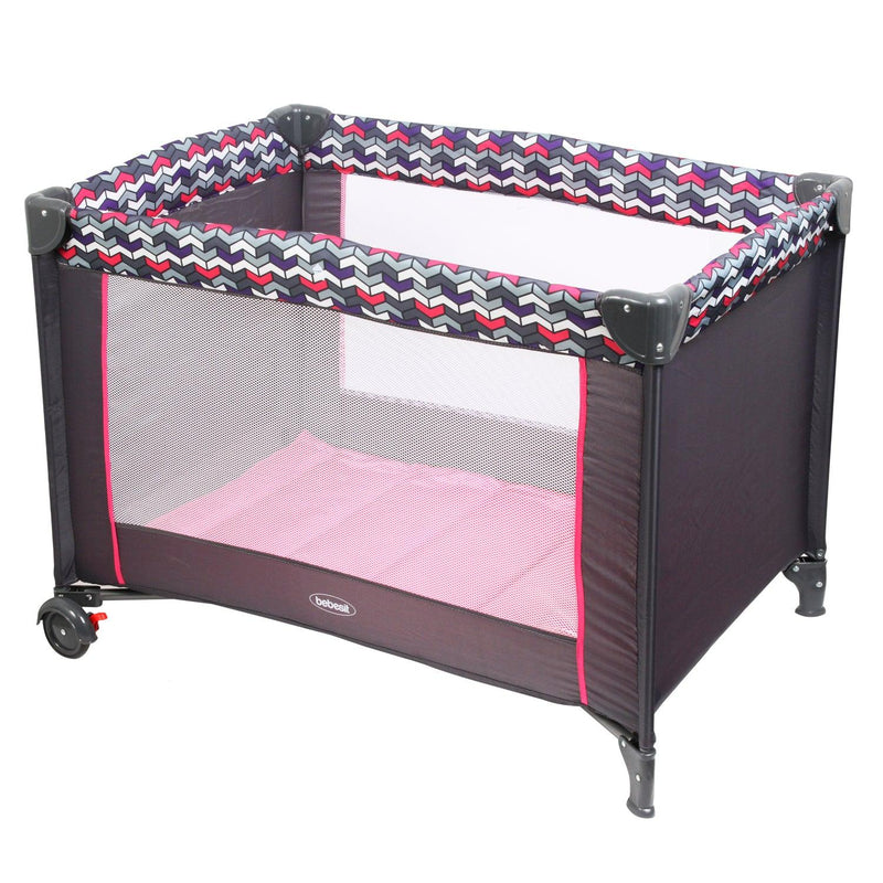 Cuna Pack and Play Sleep II Rosado, Bebesit - KIDSCLUB Tienda ONLINE