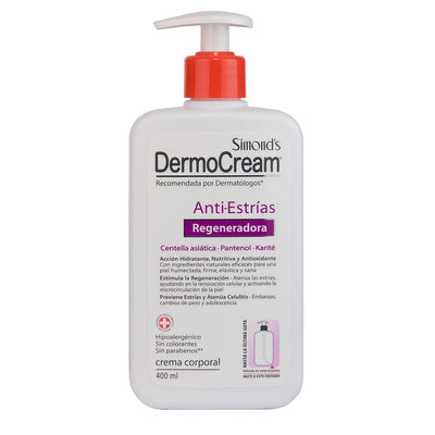 Dermocream Crema Anti Estrias 400 ml, Simond's - KIDSCLUB Tienda ONLINE